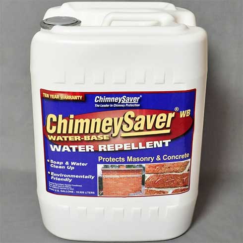 ChimneySaver Water Repellent in large plastic jug